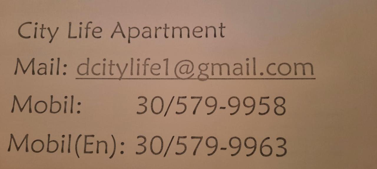 City Life Apartment Debrecen Exterior foto